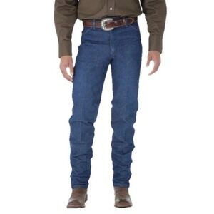 Wrangler Men's Pro Rodeo Jeans 13MWZXS Original Fit Cowboy Cut Rigid Denim 42x40